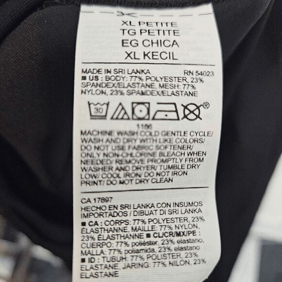 Old Navy Extra High-Rise Leggings Powersoft Go Dry NWT Women's Black Size XL/Pet - Picture 2 of 5